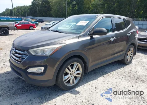2013 Hyundai Santa Fe Sport 2.0T from USA, damaged, VIN 5XYZWDLA5DG078047